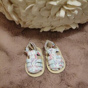 Monkey Feet Infant Baby Shoes Sandals 0-3 Months *Like New*